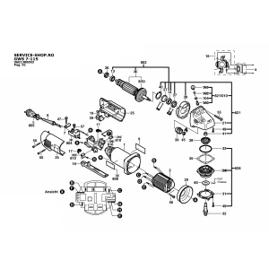 Bosch GWS 7-115 (0601380003-EU)